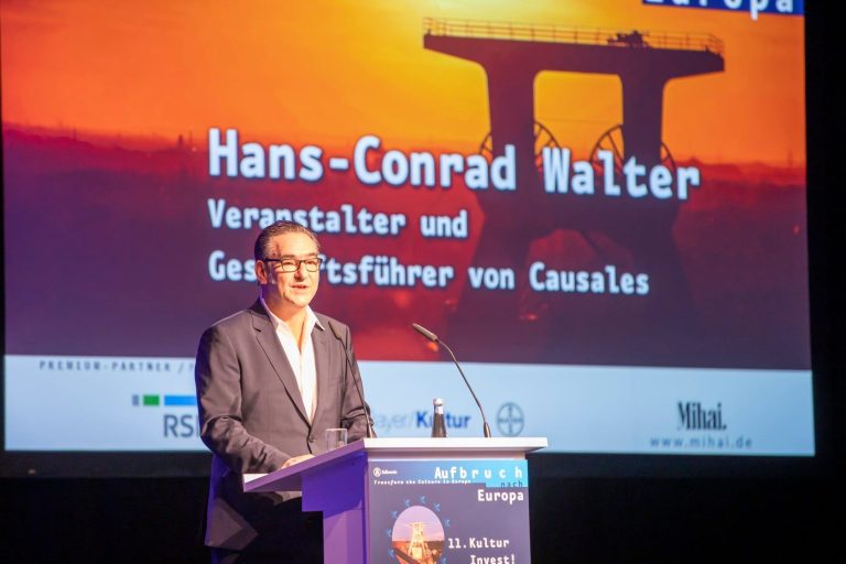 Hans-Conrad Walter, Veranstalter des KulturInvest!-Kongresses